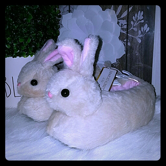 new look rabbit slippers